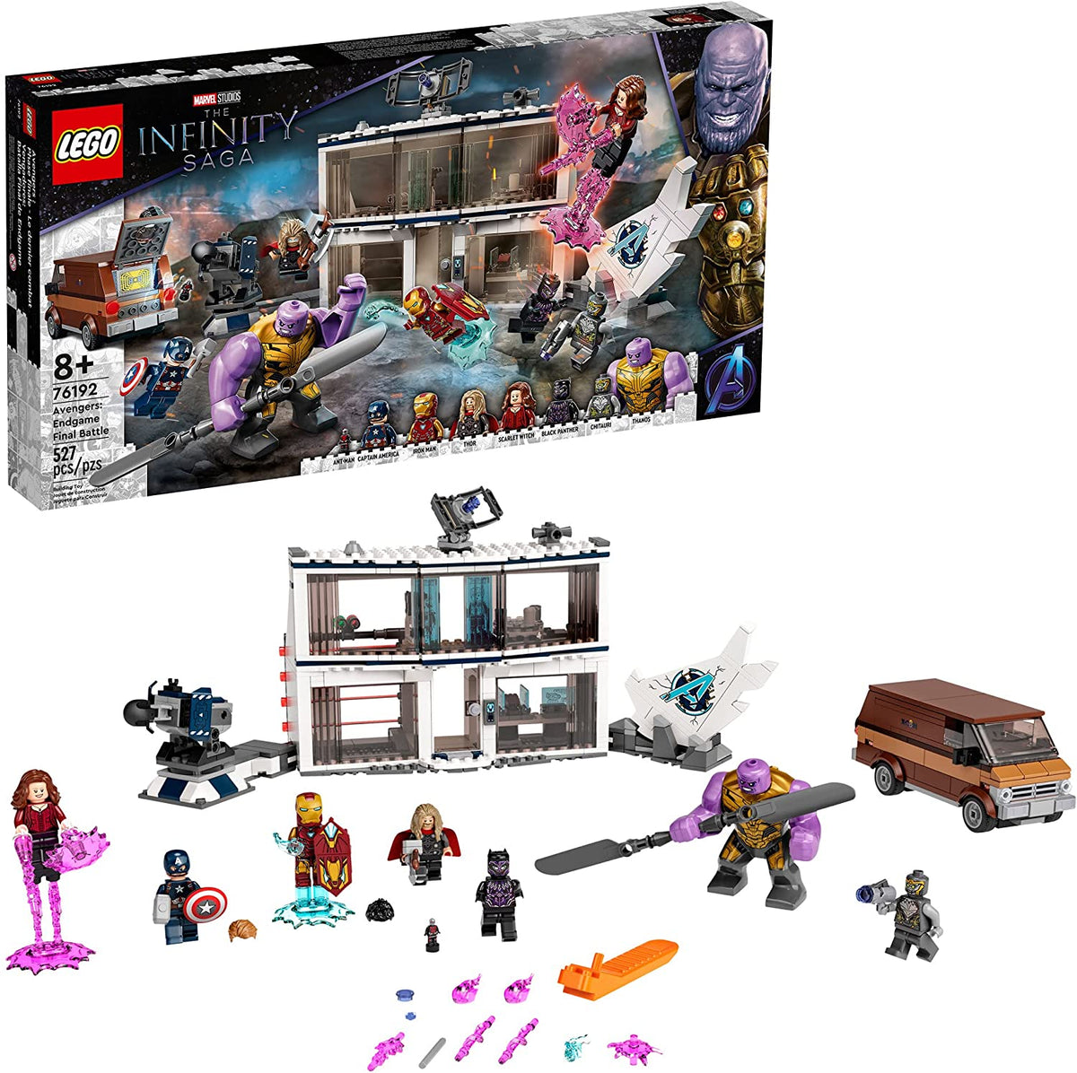 76192 Avengers: Endgame Final Battle (Retired) (New Sealed) product image 1, provided for visual reference and product