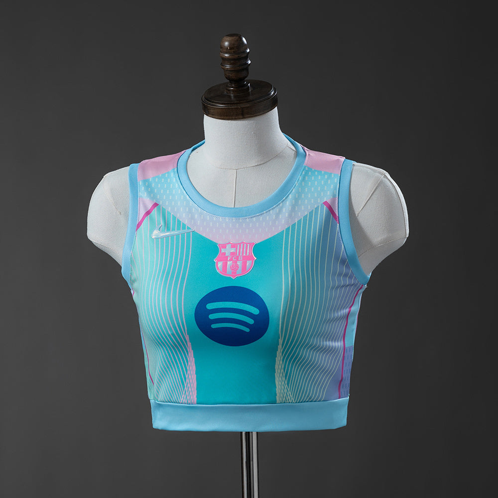 Women Barcelona Blue Vest 25/26 Football Kit Soccer Shirt product image 1