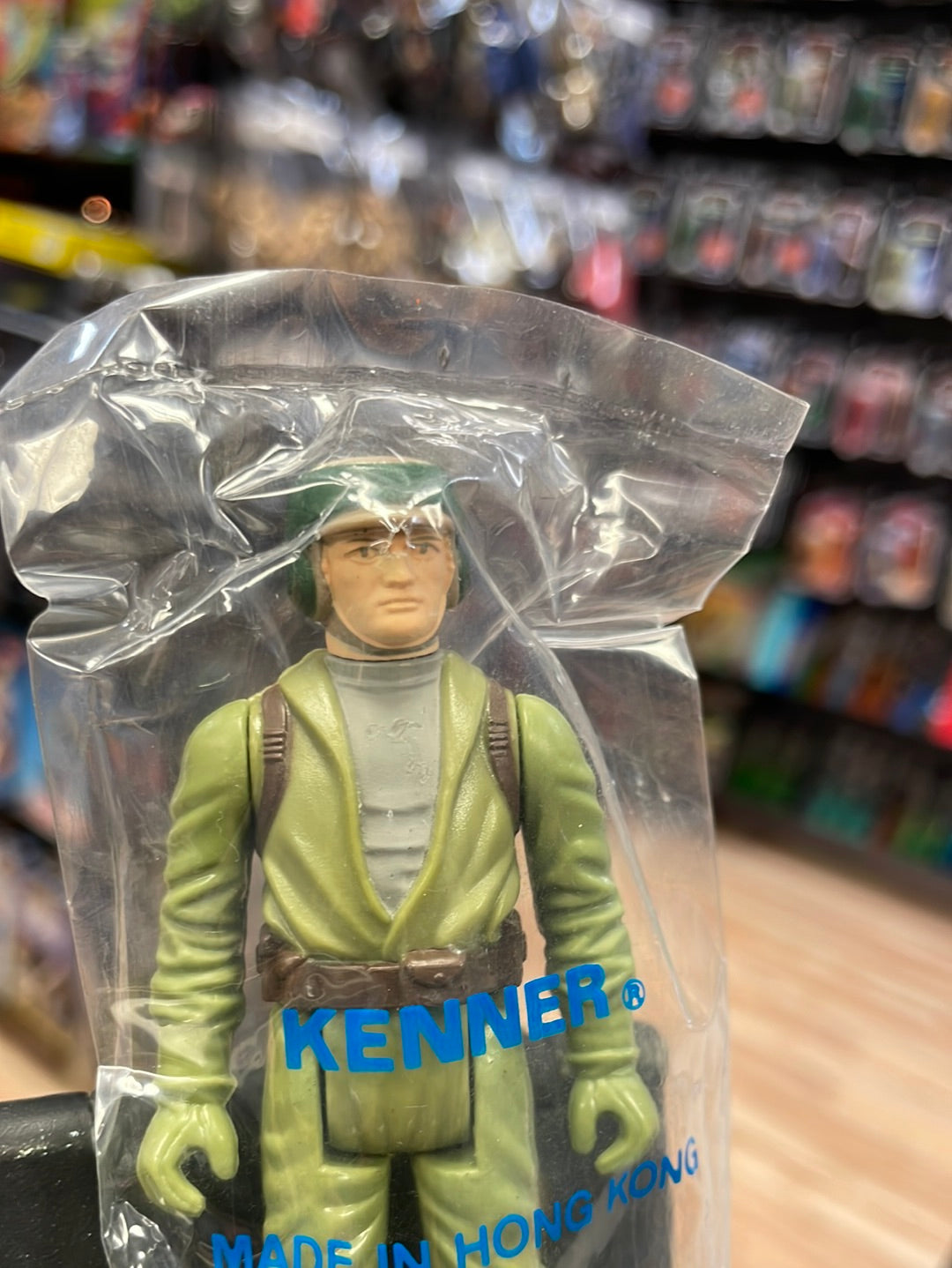 Bagged Painted Face Rebel Commando (Vintage Star Wars, Kenner) Sealed product image 3, provided for visual reference and