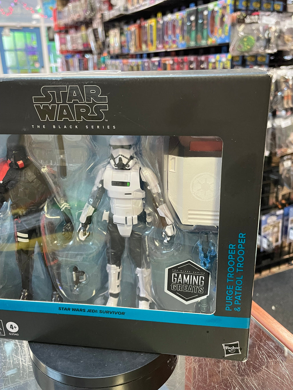 Purge Trooper & Patrol Trooper (Star Wars Black Series, Hasbro) **SEALED** product image 2, provided for visual reference