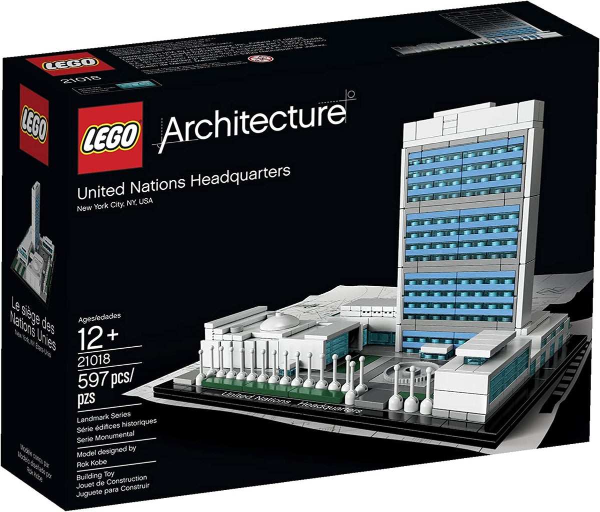 21018 Architecture United Nations Headquarters (Retired) (Certified Complete product image 1, provided for visual reference