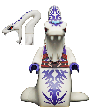 NJO131 Pythor Chumsworth - White with Purple product image 1, provided for visual reference and product detail review