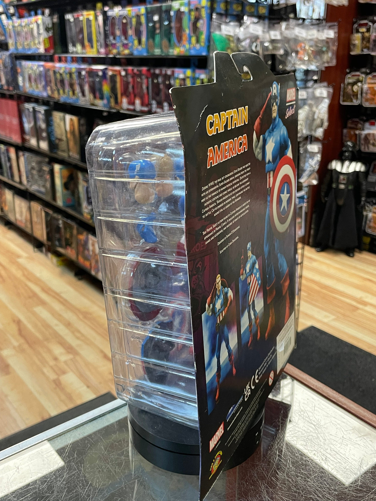 Captain America -Classic- (Marvel Select, Diamond) **SEALED** product image 2, provided for visual reference and product