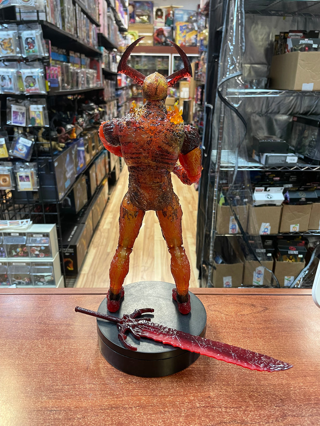 Surtur The Infinity Saga (Marvel Legends, Hasbro) INCOMPLETE product image 4, provided for visual reference and product