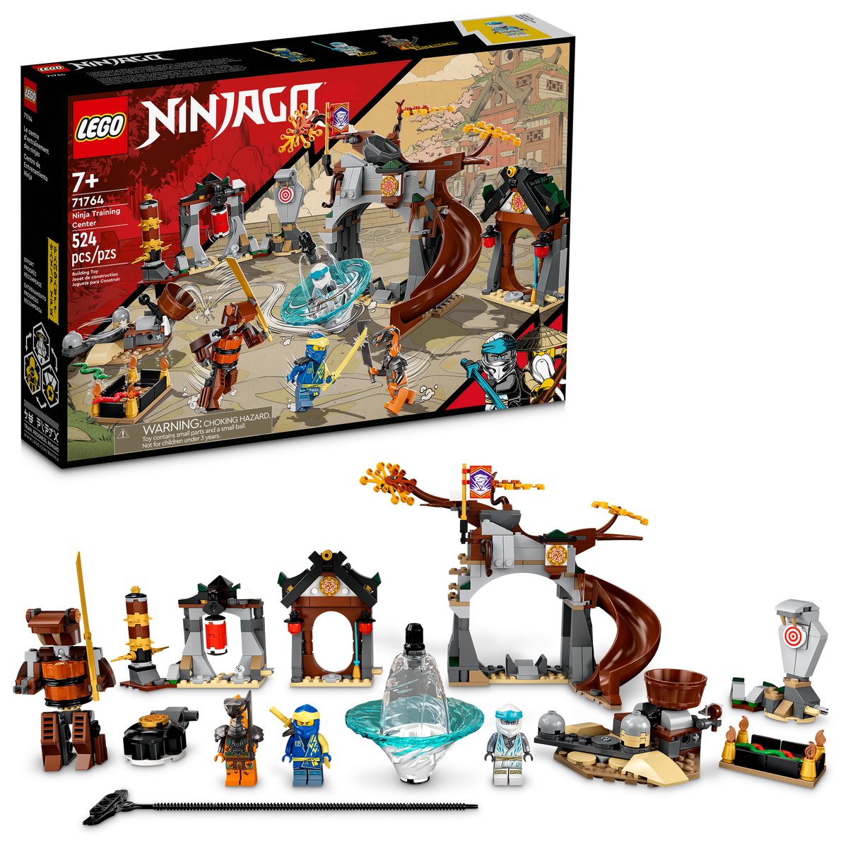 71764 Ninja Training Center (Retired) (New Sealed) product image 1, provided for visual reference and product detail review