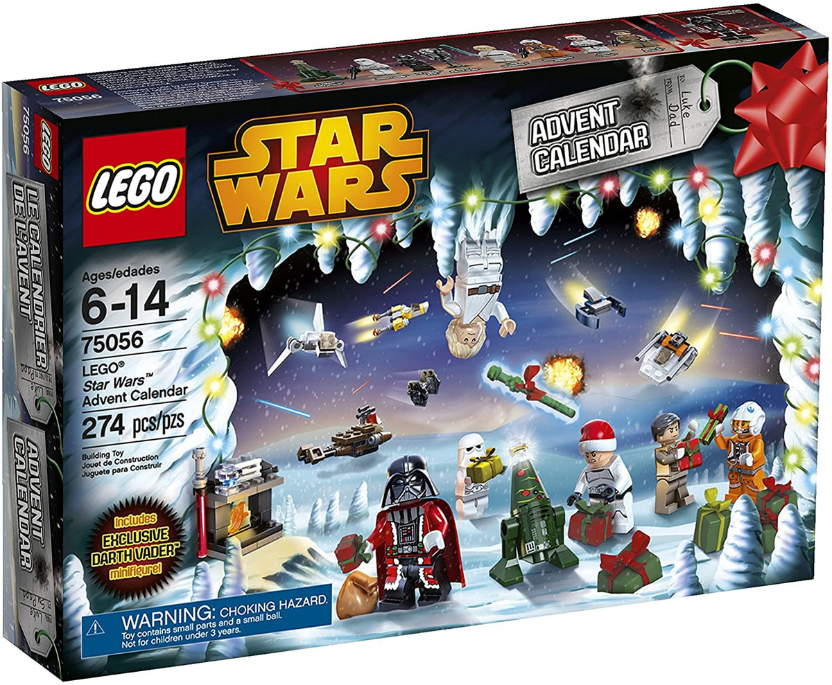 75056 2014 Star Wars Advent Calendar (Retired) (New Sealed) product image 1, provided for visual reference and product