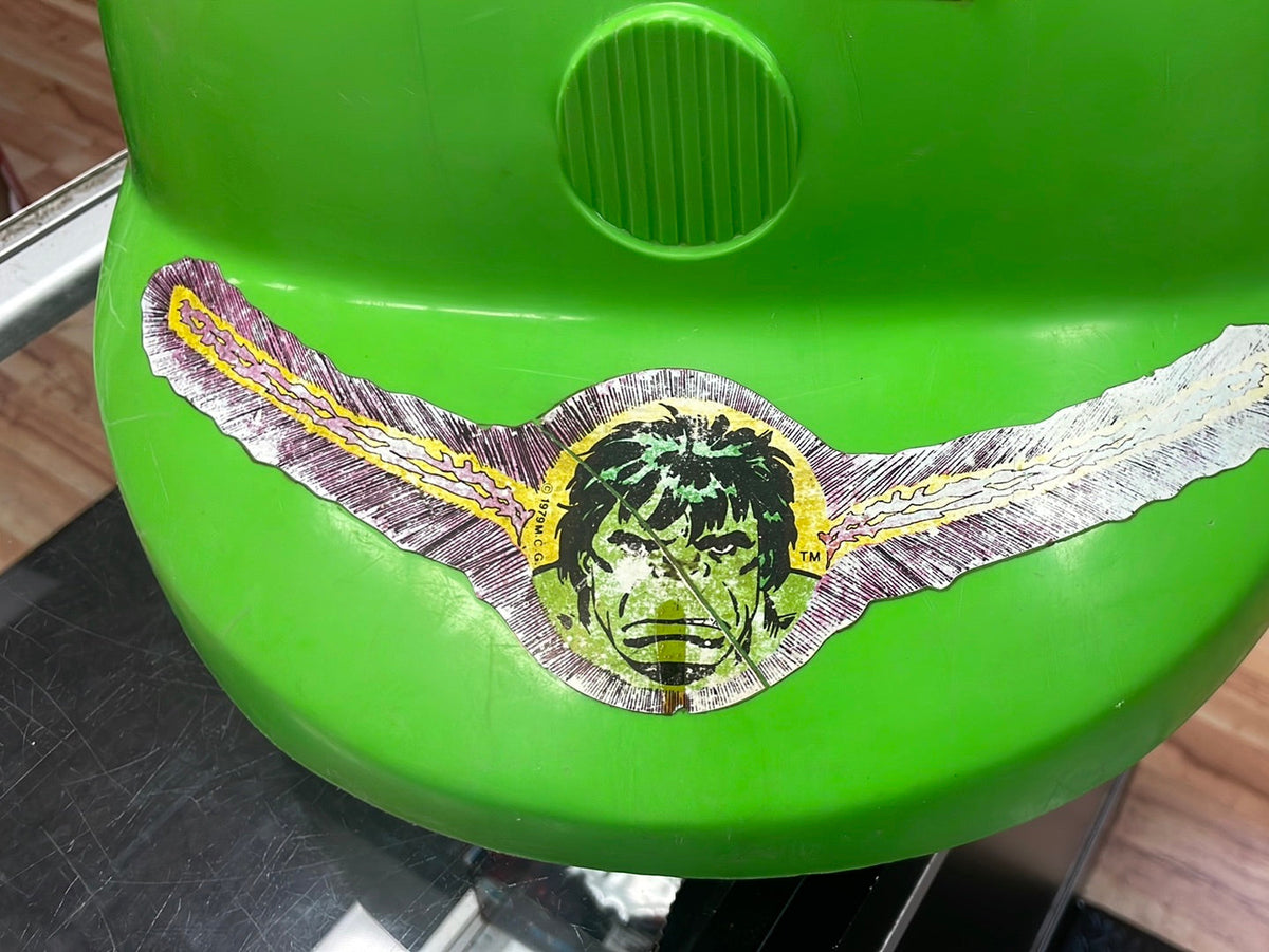 Incredible Hulk Power Mobile Peddle Car (Vintage Marvel, Empire) product image 6, provided for visual reference and product