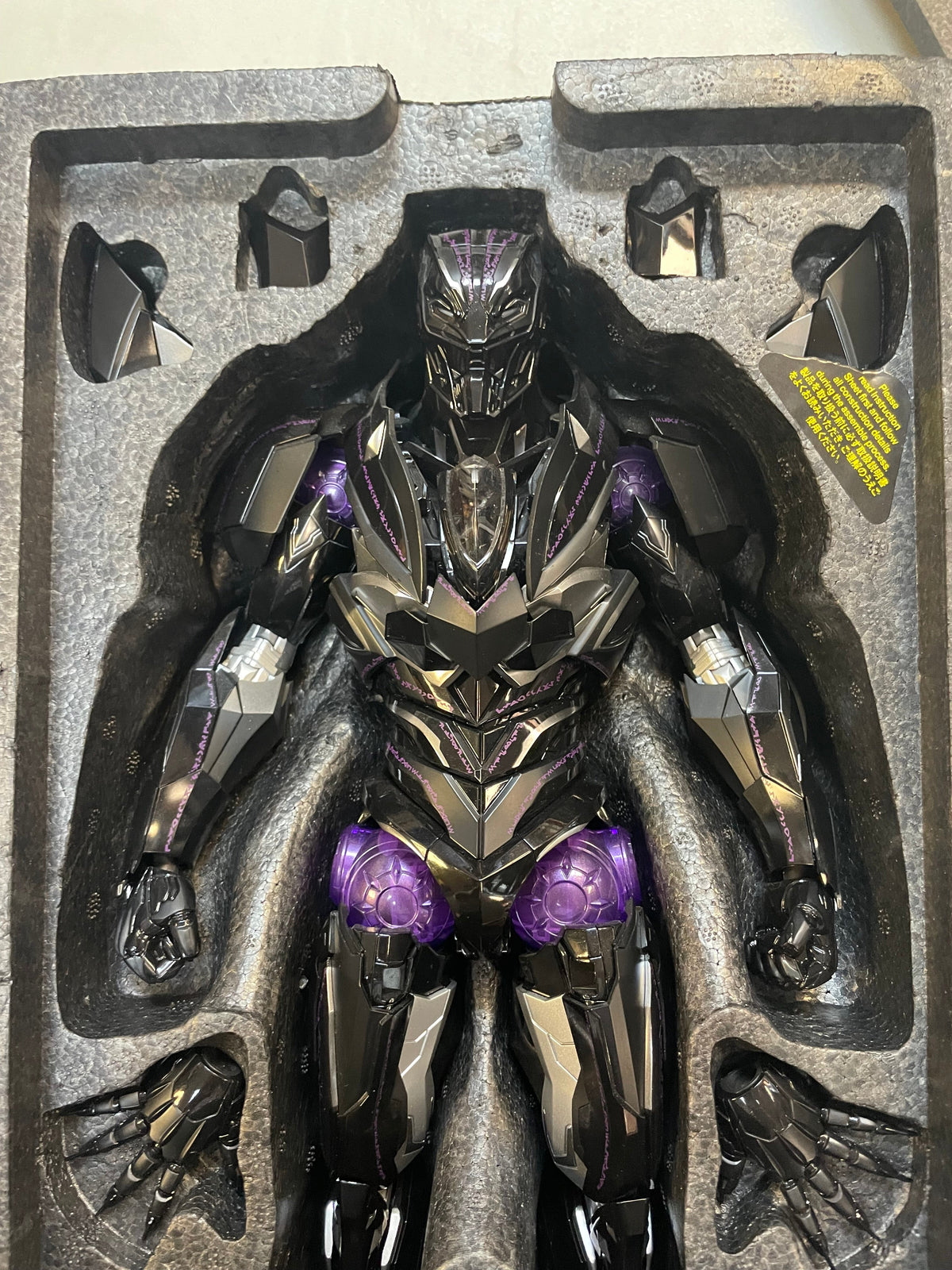 Black Panther Die-Cast AC05-D55 1/6 Scale Marvel Avengers MechStrike, Hot Toys) COMPLETE product image 12, provided for