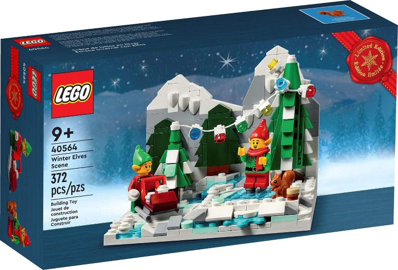 40564 Winter Elves Scene (Retired) product image 1, provided for visual reference and product detail review