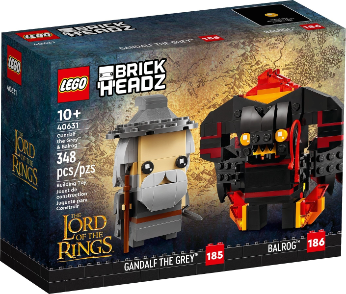 40631 Gandalf the Grey™ & Balrog™ (Retired) (New Sealed) product image 1, provided for visual reference and product detail