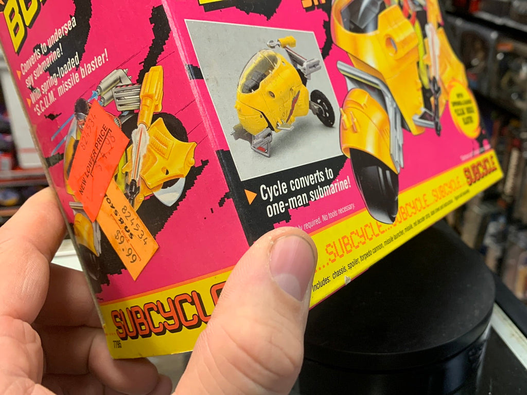 Subcycle (Vintage James Bond Jr, Hasbro) Sealed product image 8, provided for visual reference and product detail review