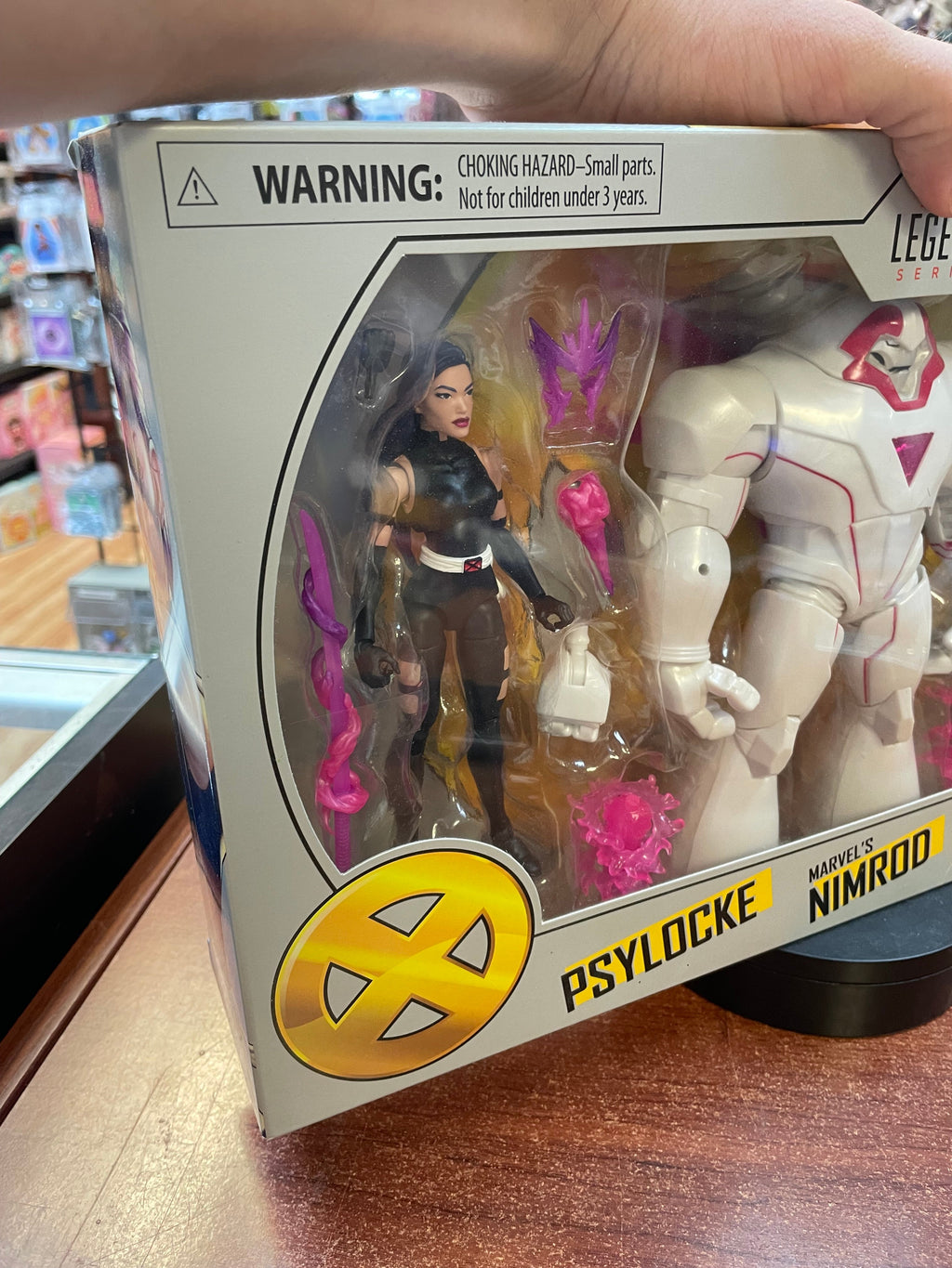 Psylocke Nimrod Fantomex (Marvel Legends, Hasbro) *SEALED* product image 3, provided for visual reference and product detail