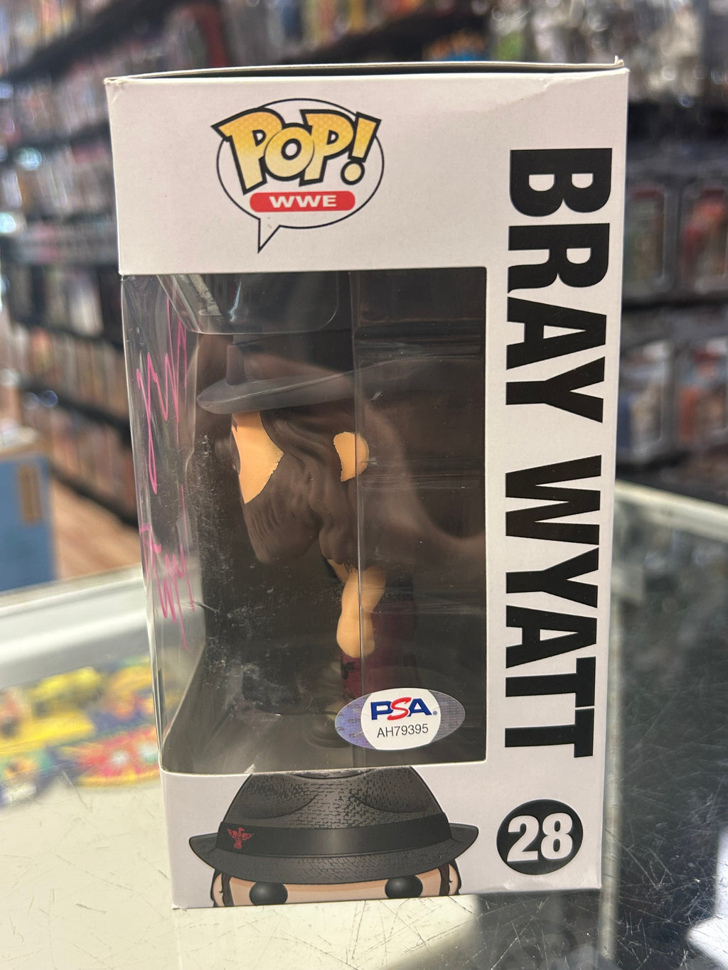 Bray Wyatt signed Funko (Funko,WWE) *PSA* product image 4, provided for visual reference and product detail review