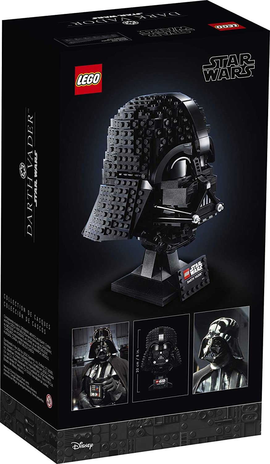 75304 Darth Vader Bust (Retired) (New Sealed) product image 2, provided for visual reference and product detail review