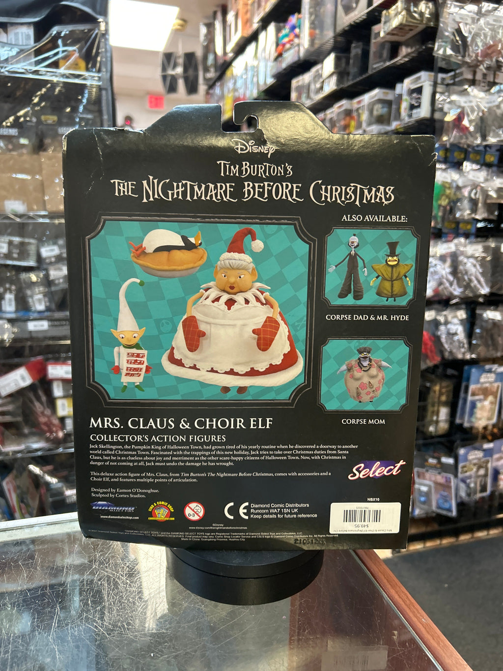 Mrs Clause & Choir Elf (Nightmare Before Christmas, DST) **SEALED** product image 4, provided for visual reference and