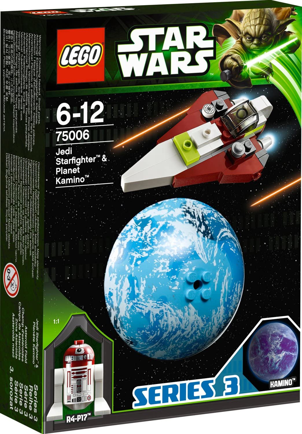75006 Star Wars Jedi Starfighter & Kamino (Retired) (New Sealed) product image 1, provided for visual reference and product