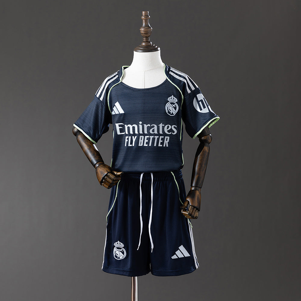 Kids Real Madrid Jersey 25/26 Away Football Kit product image 1
