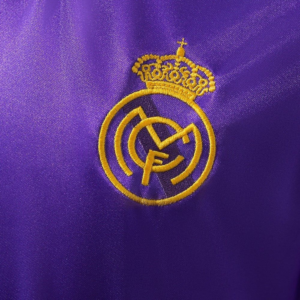 Real Madrid Jersey 1984-85 Away Retro Football Kit Long product image 5
