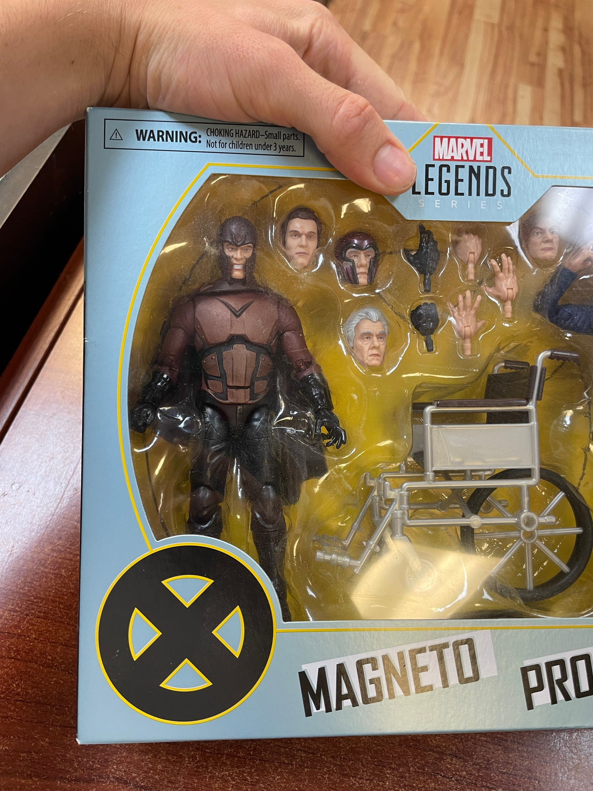 Magneto & Professor X (Marvel Legends, Hasbro) *SEALED* product image 2, provided for visual reference and product detail