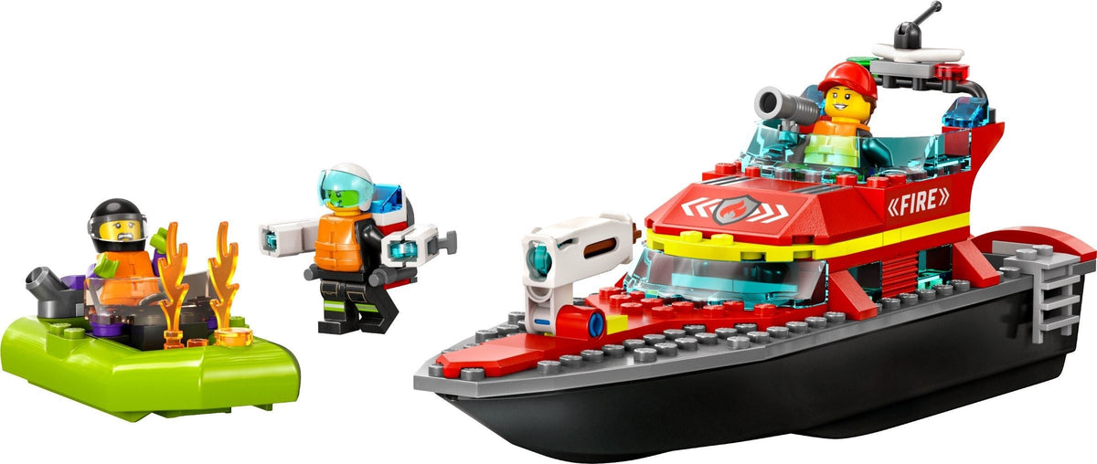 60373 Fire Rescue Boat product image 2, provided for visual reference and product detail review