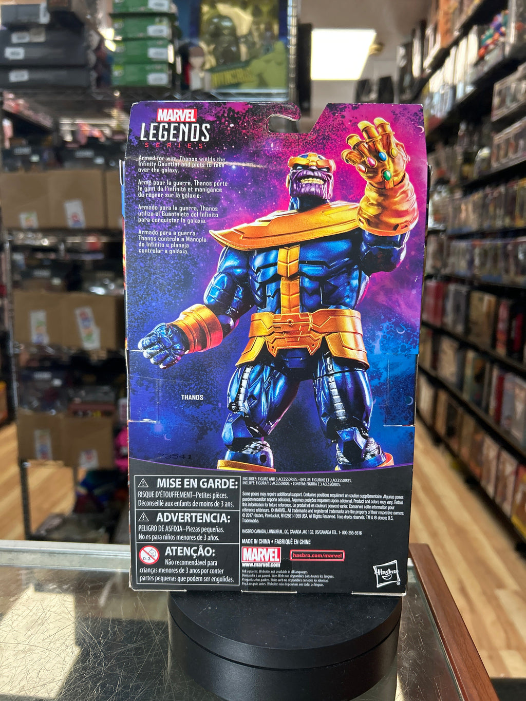 Infinity Gauntlet Thanos -Walmart- (Marvel Legends, Hasbro) **SEALED** product image 3, provided for visual reference and