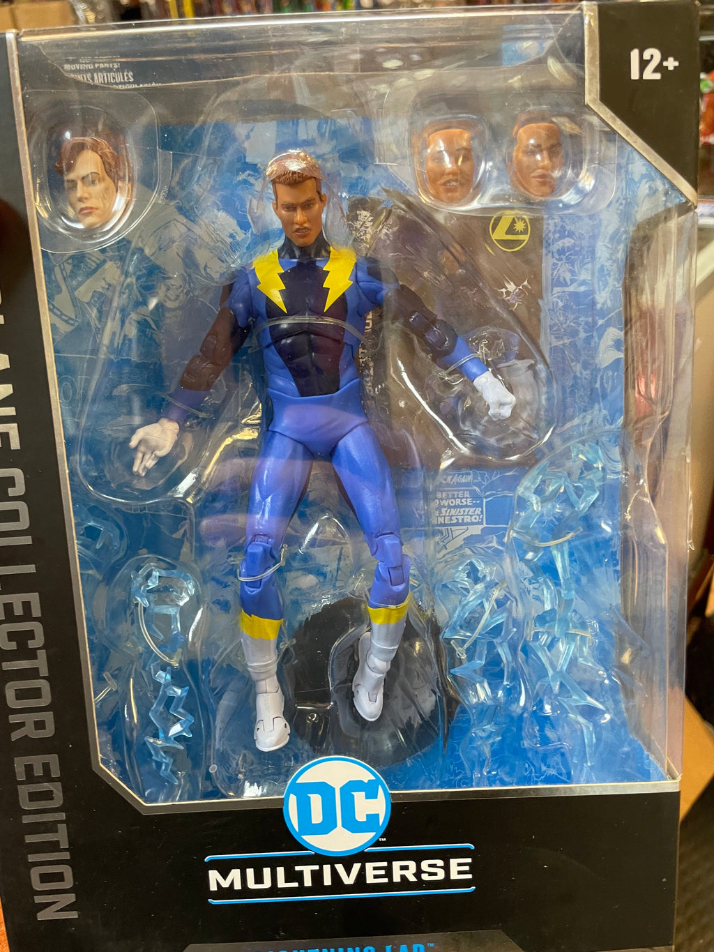 Lightning Lad -Collectors- (McFarlane, DC Multiverse) **SEALED** product image 4, provided for visual reference and product