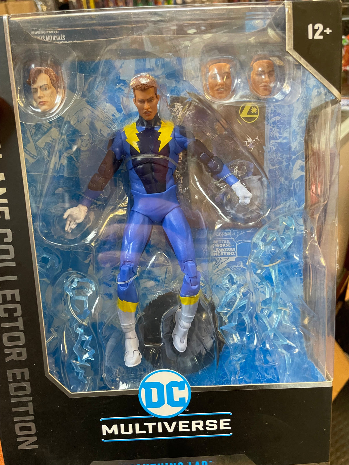 Lightning Lad -Collectors- (McFarlane, DC Multiverse) **SEALED** product image 4, provided for visual reference and product