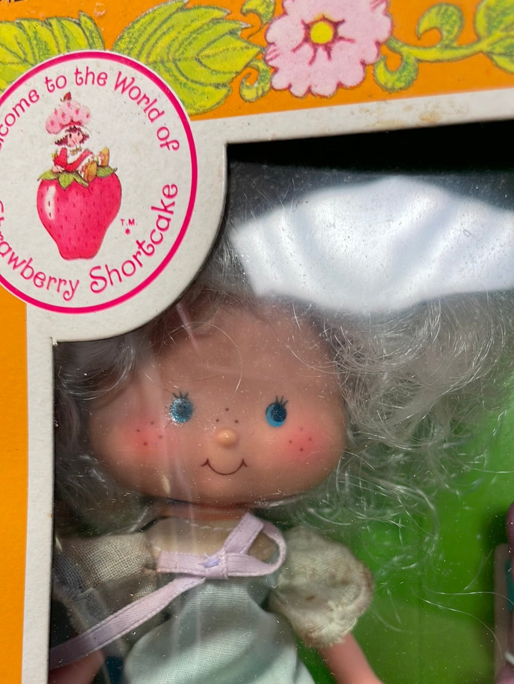 Angel Cake with Souffle (Vintage Strawberry Shortcake, Kenner) Open Box product image 9, provided for visual reference and