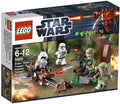 9489 Endor Rebel Trooper and Imperial Trooper (Retired) (New Sealed) product image 1, provided for visual reference and