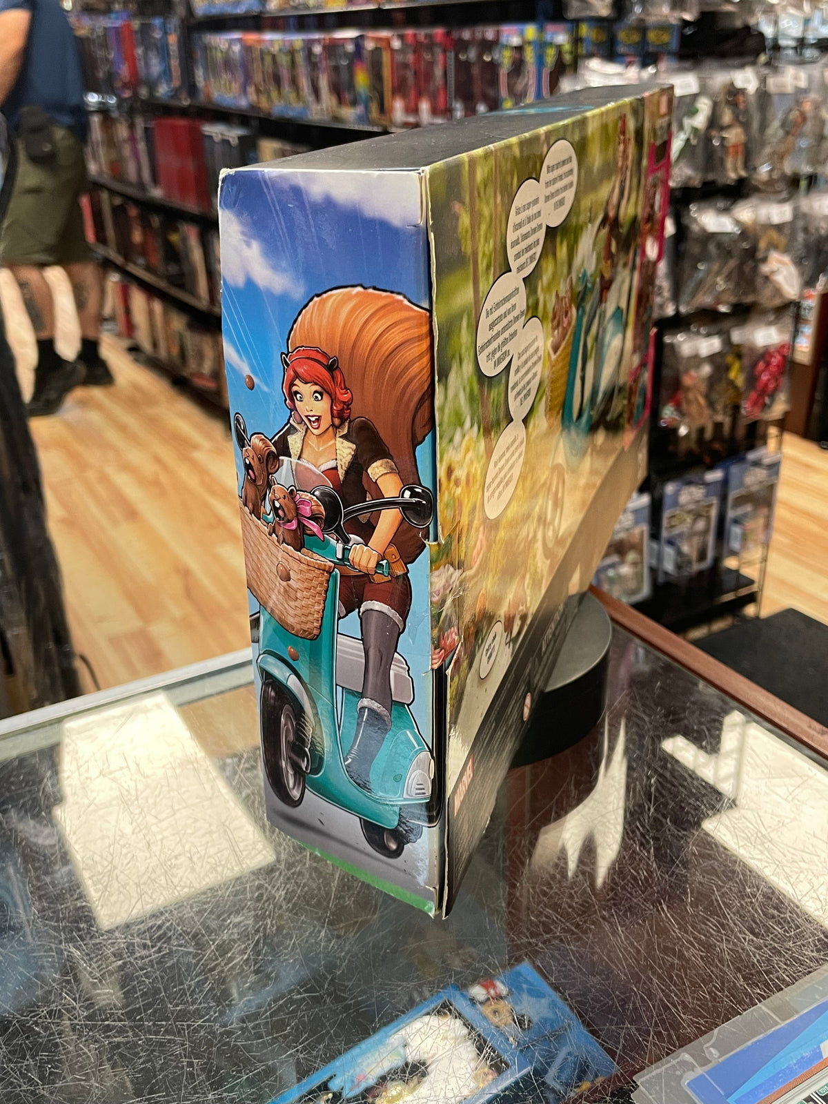 Squirrel Girl Deluxe (Marvel Legends, Hasbro) **SEALED** product image 9, provided for visual reference and product detail