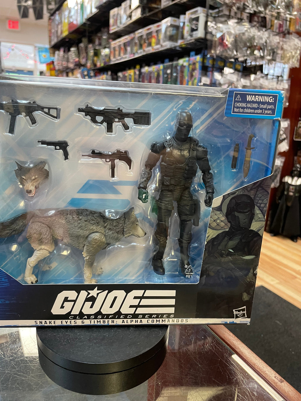 Snakeeyes & Timber (GI Joe Classifieds, Hasbro) **SEALED** product image 3, provided for visual reference and product detail