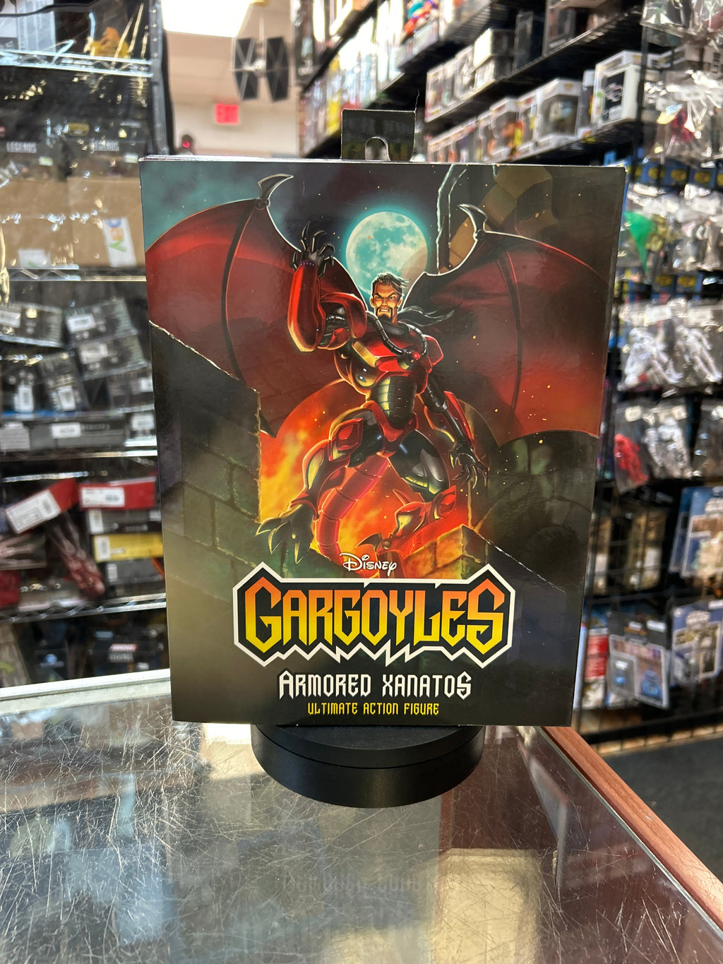 Armored Xanatos Ultimate (Disney Gargoyles, Neca) **SEALED** product image 1, provided for visual reference and product