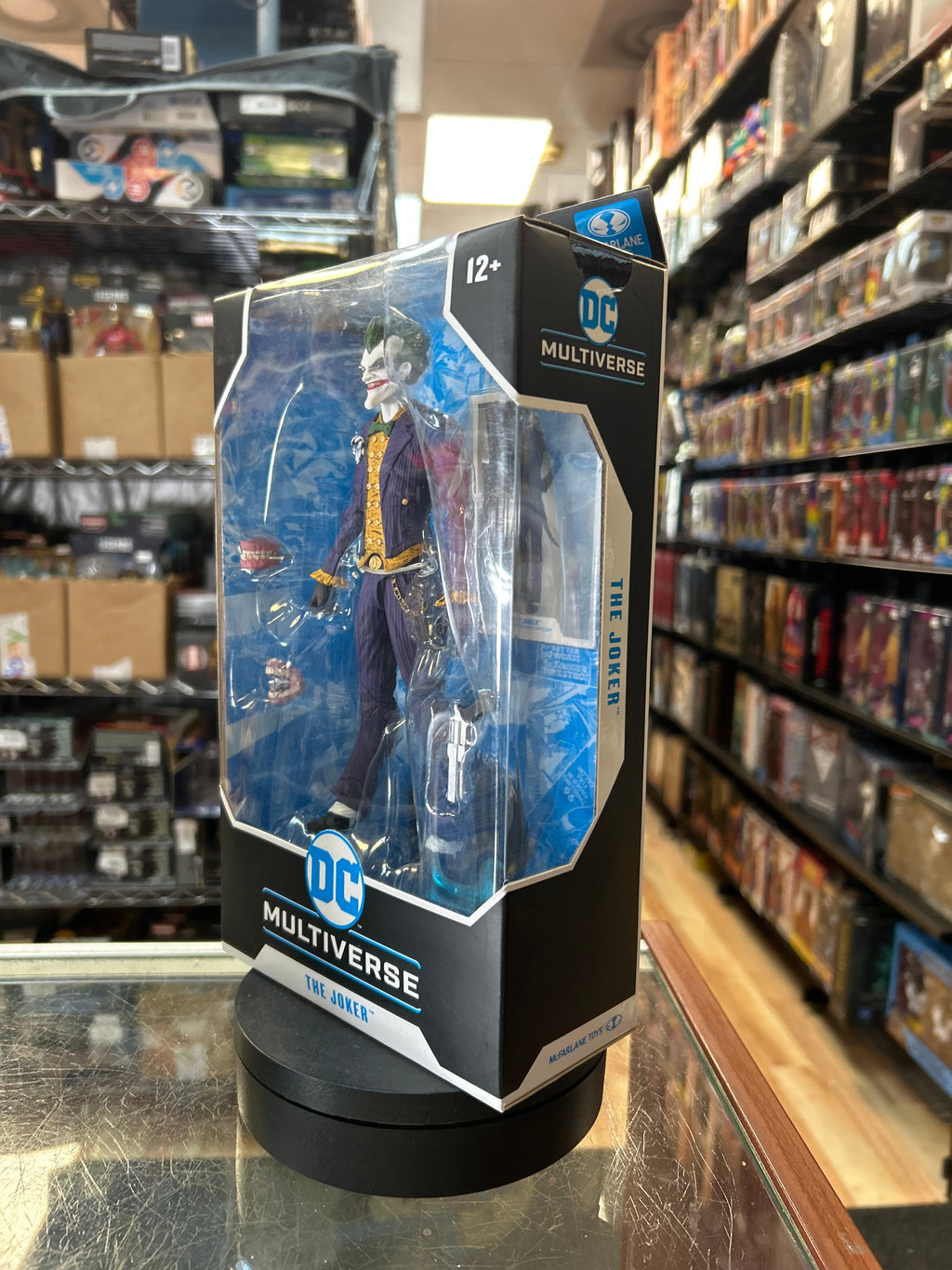 Arkham Asylum Joker (DC Multiverse, McFarlane) **SEALED** product image 6, provided for visual reference and product detail
