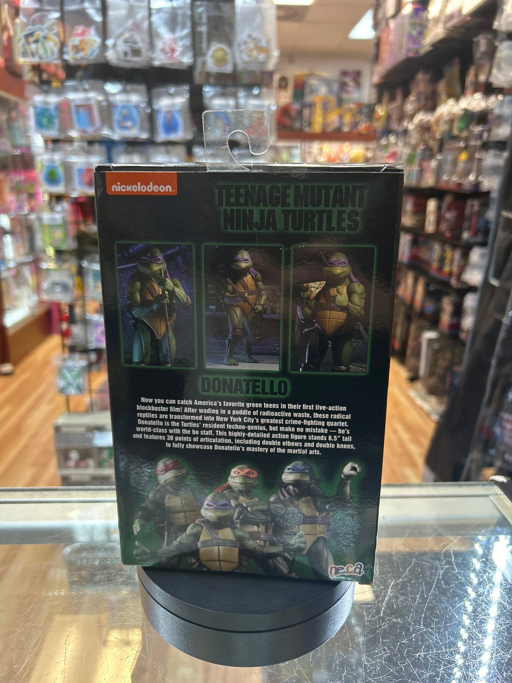 Donatello -GameStop- (TMNT Ninja Turtles, NECA) **SEALED** product image 4, provided for visual reference and product detail