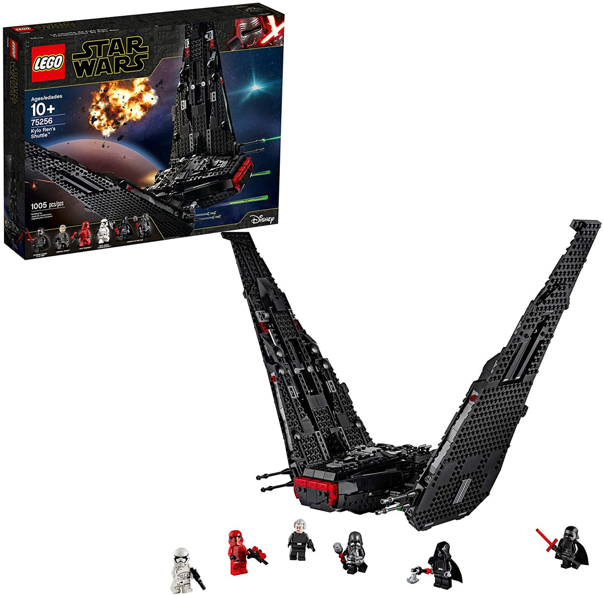75256 Star Wars Kylo Ren's Shuttle (Certified Complete) (Retired) product image 1, provided for visual reference and product