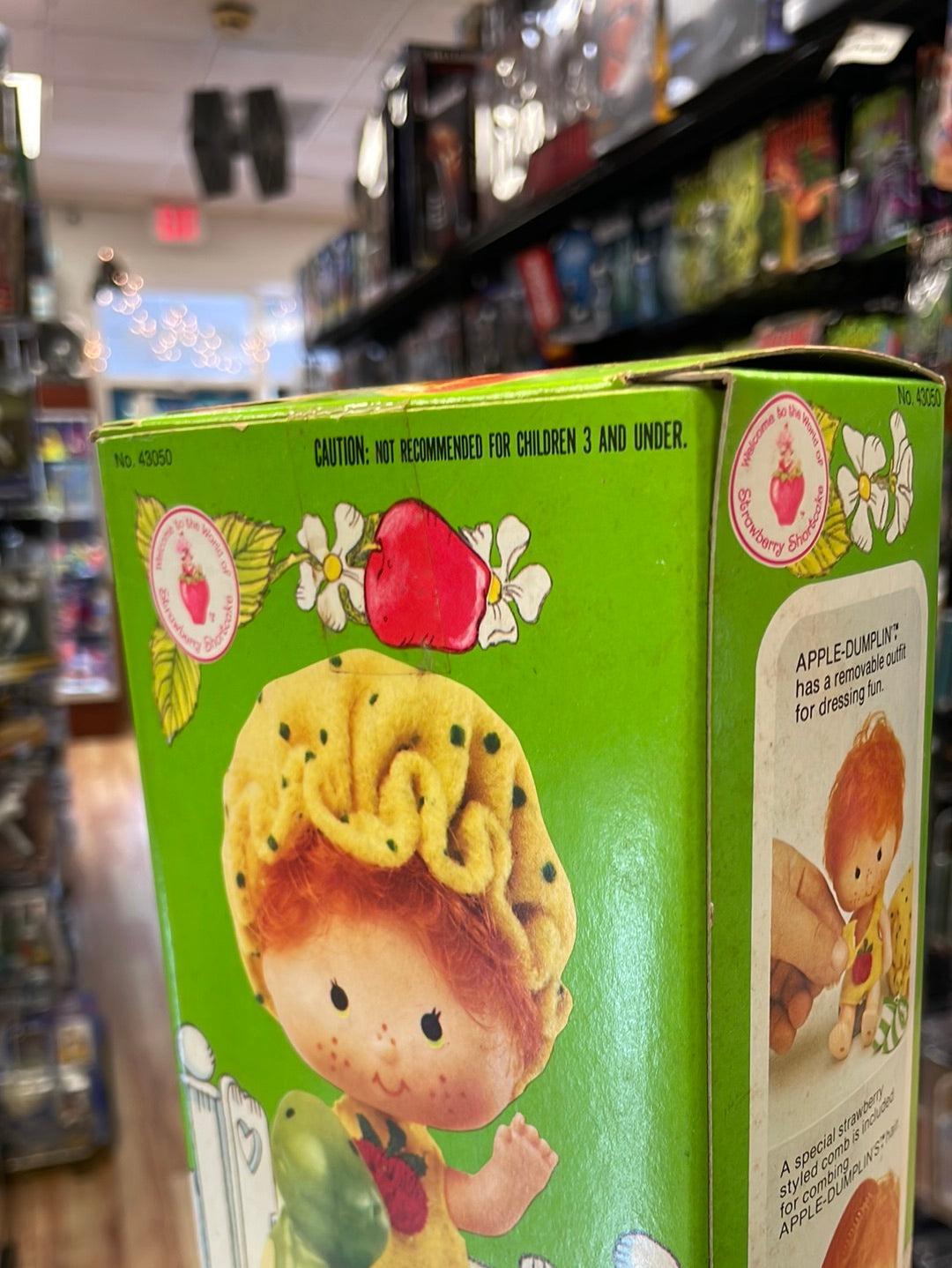 Apple Dumplin with Tea Time Turtle (Vintage Strawberry Shortcake, Kenner) Sealed product image 8, provided for visual
