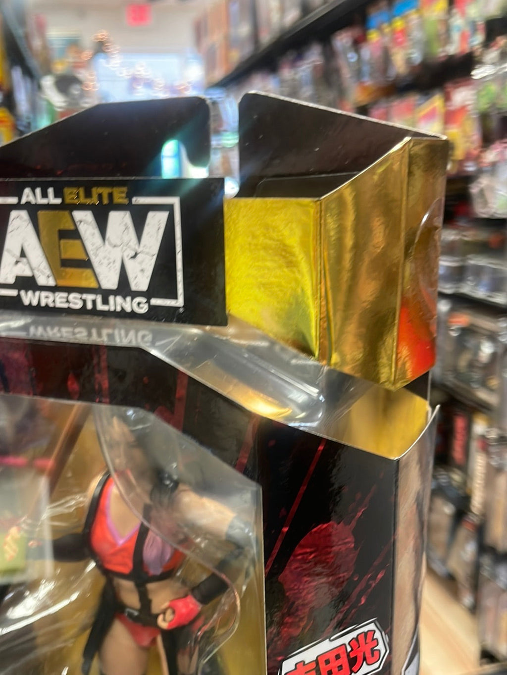 Shida Chase 1 of 3000 (Jazwares, AEW All Elite Wrestling) product image 3, provided for visual reference and product detail