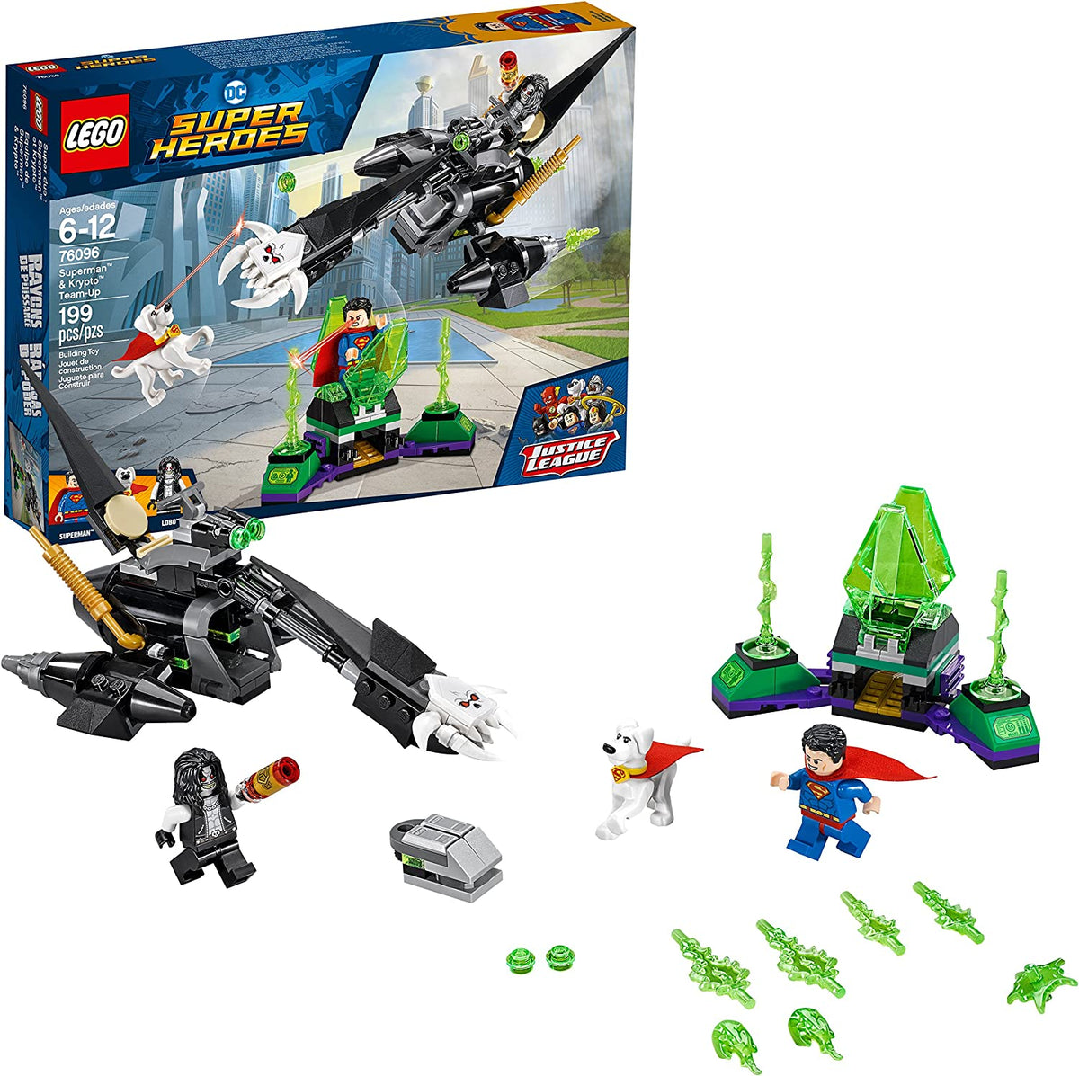 76096 DC Super Heroes Superman & Krypto Team-Up (Retired) (Certified Complete) product image 1, provided for visual