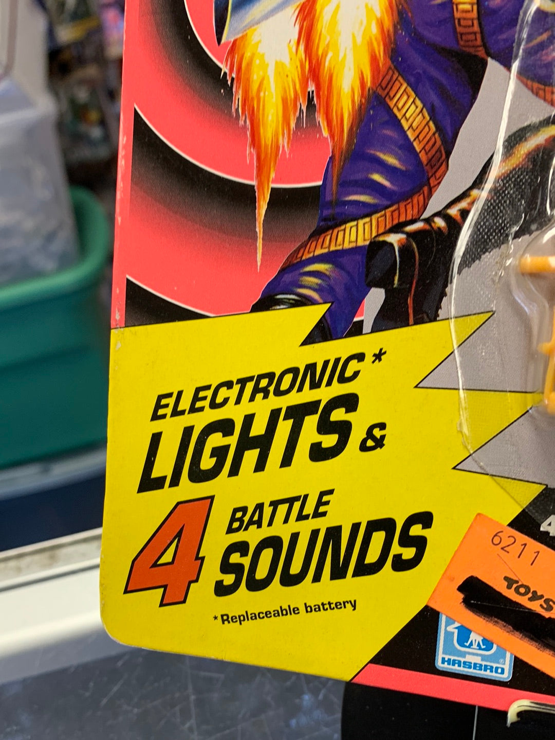 Sonic Fighters Major Bludd (Vintage GI Joe, Hasbro) Sealed product image 10, provided for visual reference and product