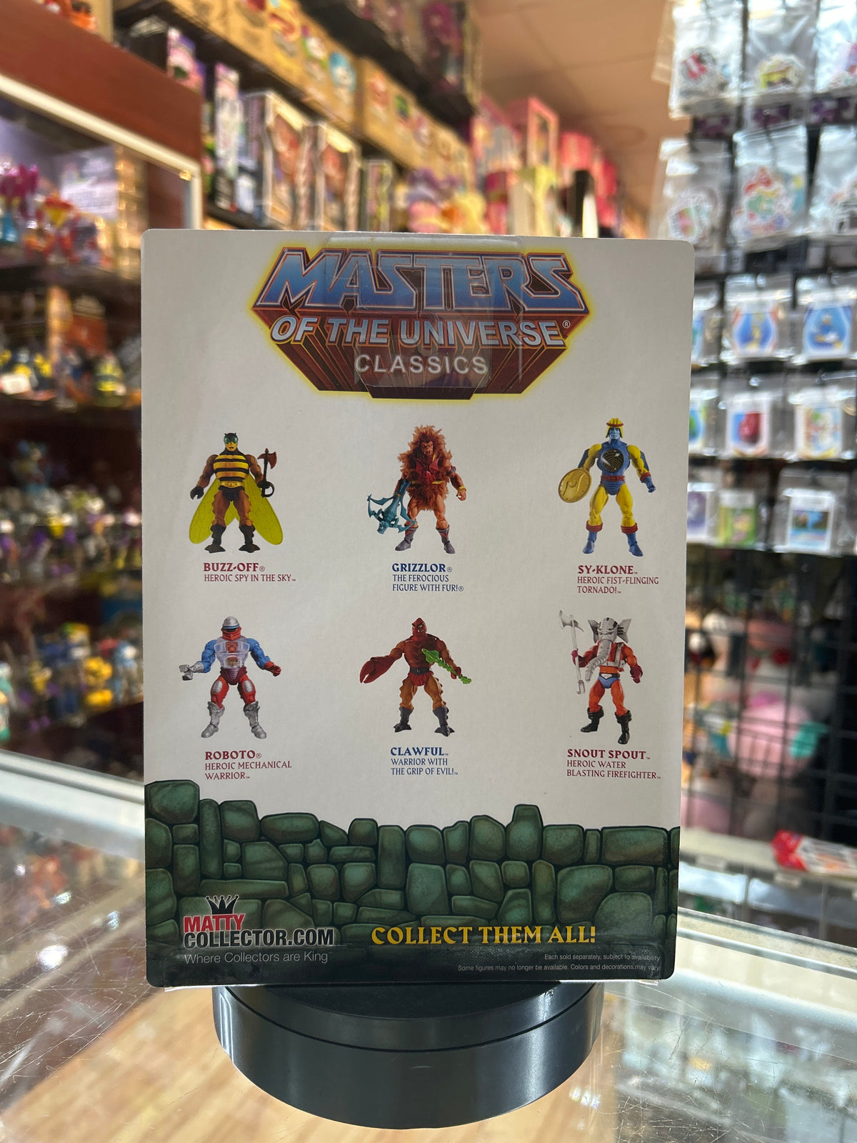 Heads Of Eternia (Mattel, Classics, MOTU) **SEALED** product image 4, provided for visual reference and product detail review