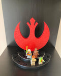 Minifig Display Stand - Rebel Symbol product image 1, provided for visual reference and product detail review
