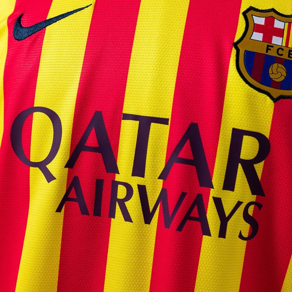 Barcelona Jersey 2013/14 Away Retro Football Kit product image 7