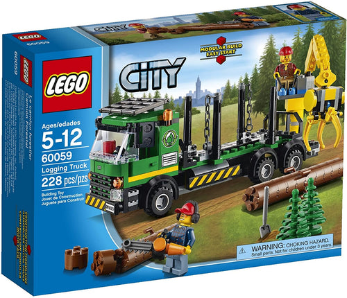 60059 City Loggin Truck (Retired) (New Sealed) product image 1, provided for visual reference and product detail review