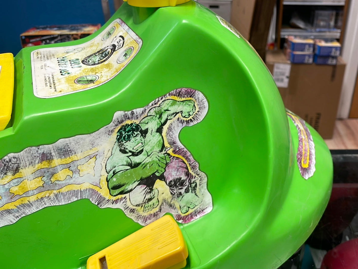 Incredible Hulk Power Mobile Peddle Car (Vintage Marvel, Empire) product image 17, provided for visual reference and product