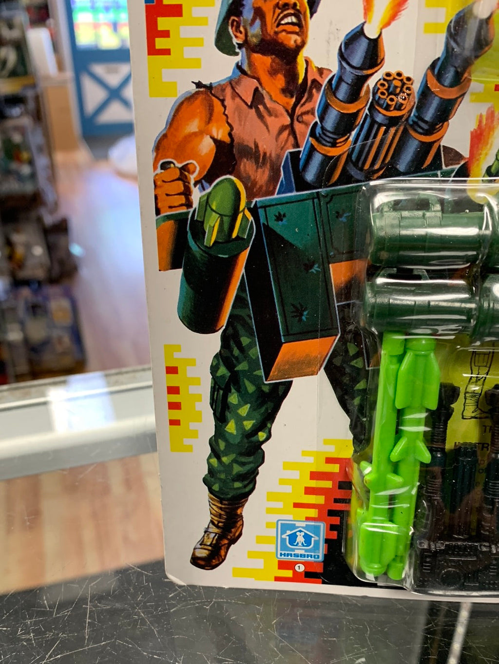 Heavy Duty Ordance Trooper (Vintage GI Joe, Hasbro) Sealed product image 5, provided for visual reference and product detail