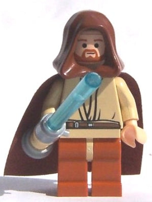 SW0137 Obi-Wan Kenobi with Light-Up Lightsaber product image 1, provided for visual reference and product detail review