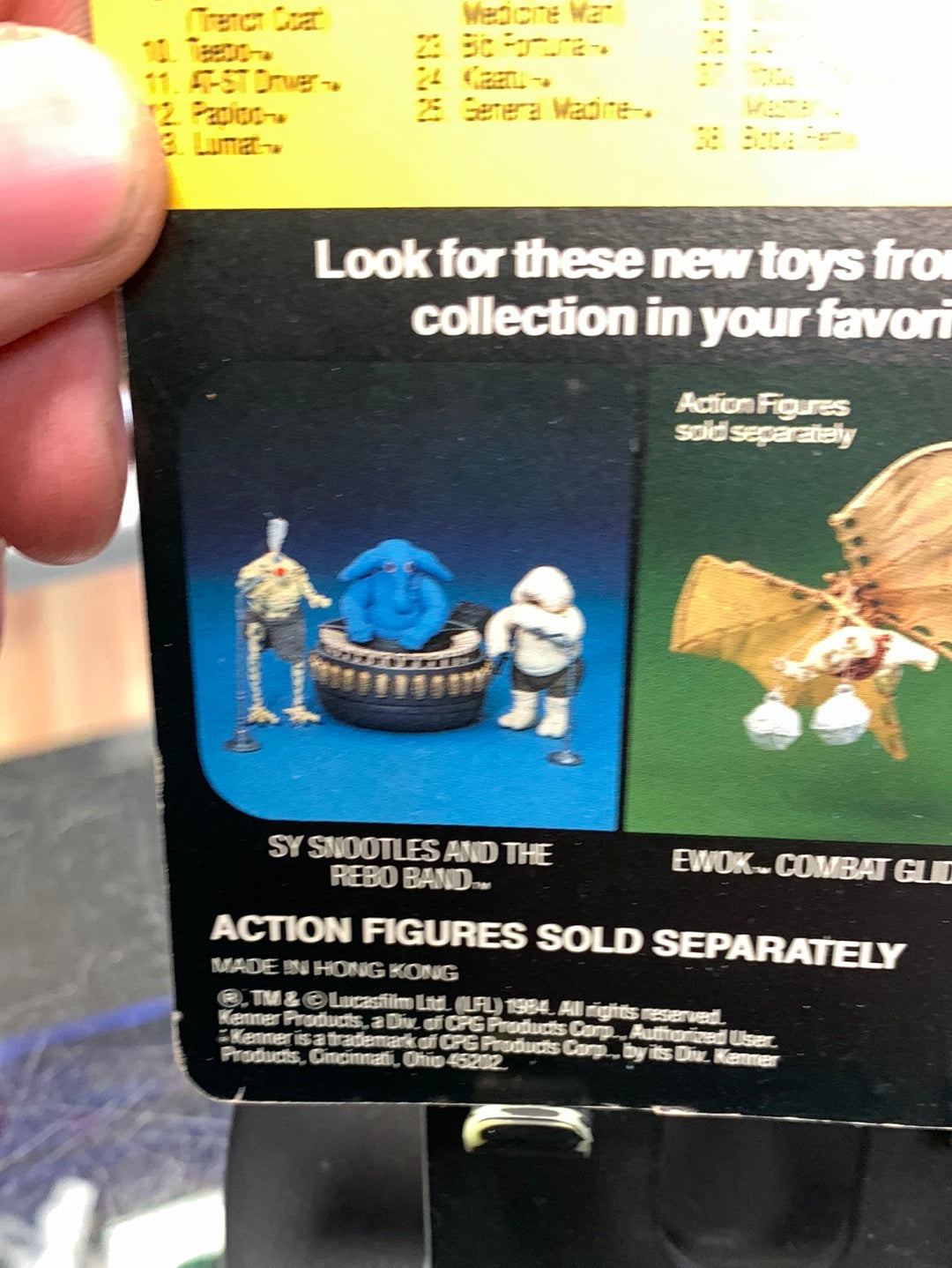 Skiff Guard Lando ROTJ 79A 8102 (Vintage Star Wars, Kenner) product image 14, provided for visual reference and product