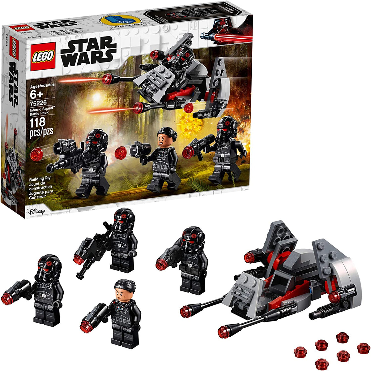 75226 Star Wars Inferno Squad Battle Pack (Retired) (New Sealed) product image 1, provided for visual reference and product