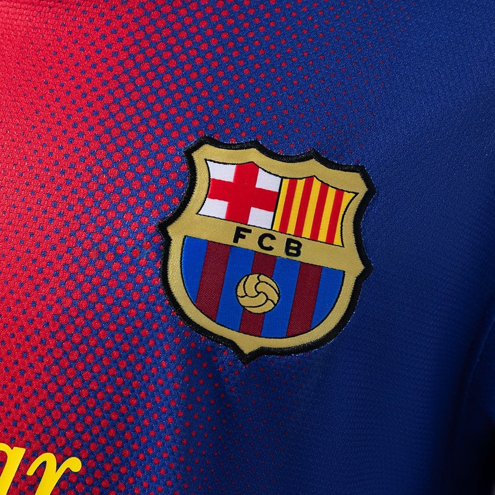 Barcelona Jersey 2012-13 Retro Home Football Kit Long product image 6