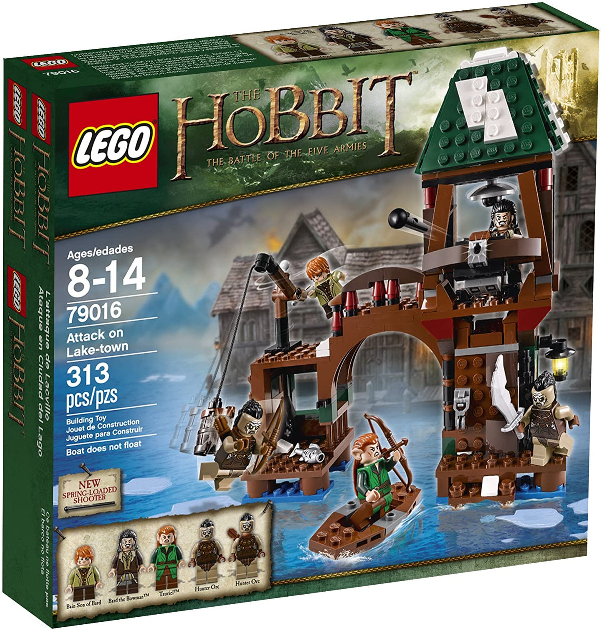 79016 The Hobbit Attack on Lake-Town (Retired) (New Sealed) product image 1, provided for visual reference and product